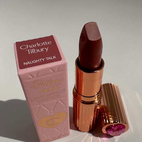 Charlotte Tilbury Pillow Talk Love Effect K.I.S.S.I.N.G Lipstick Naughty Talk BN - Picture 3 of 16